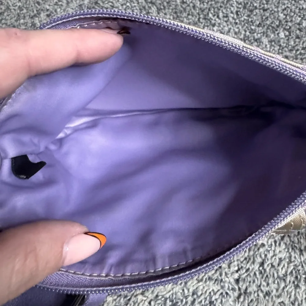 Coach Tan and Purple Crossbody Bag - Picture 4 of 8